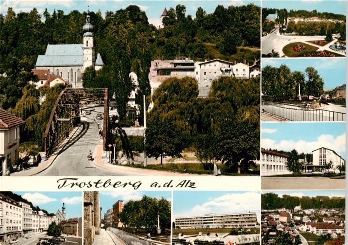 Trostberg Alz Kirche Ortspartien Halle