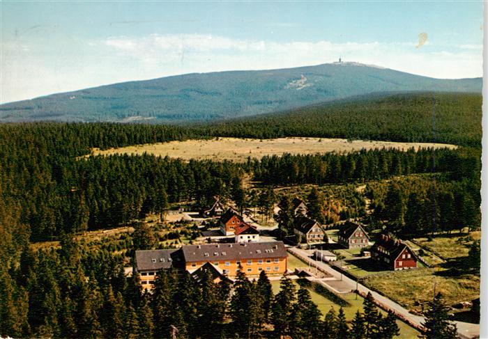 Torfhaus Altenau Harz Schullandheim des Landkreises Hannover Fliegeraufnahme