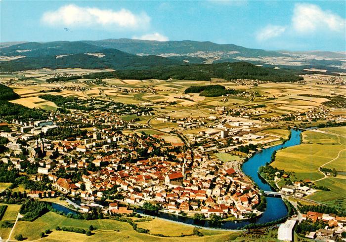 Cham  Oberpfalz Fliegeraufnahme