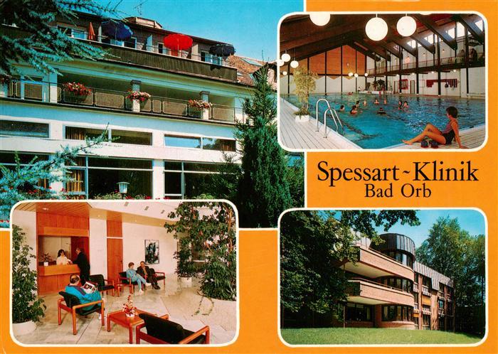Bad Orb Spessart Klinik Rezeption Hallenbad park