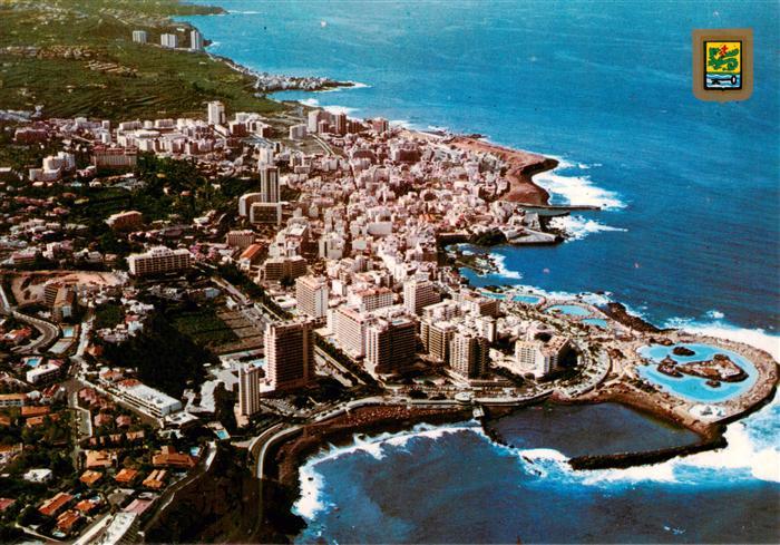 Puerto-de-la-Cruz Tenerife ES Fliegeraufnahme