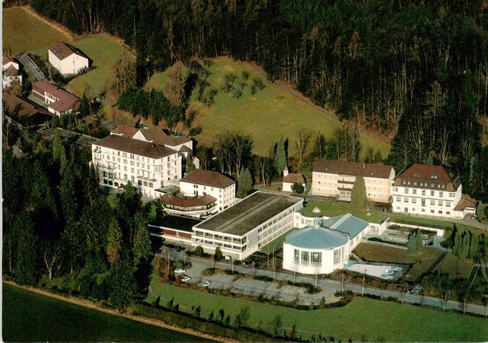 Biberach  Riss Thermalbad und Kneippsanatorium Jordanbad Fliegeraufnahme