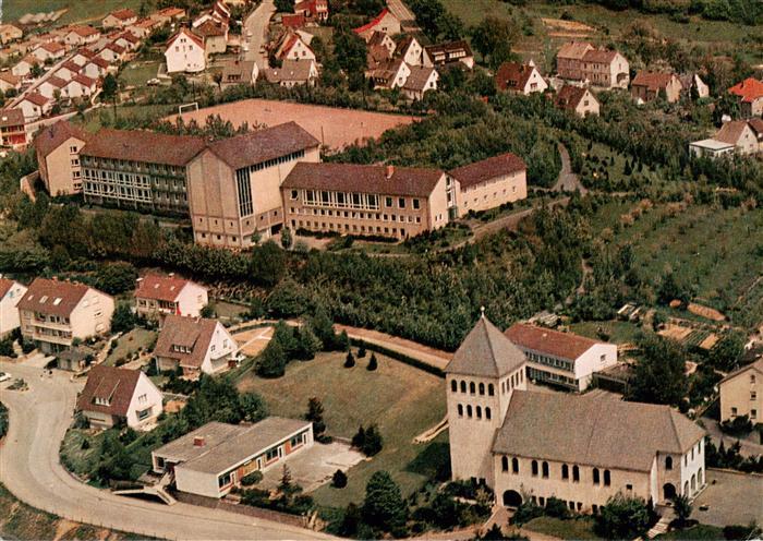 Arnsberg  Westfalen Internat Mariannhill Fliegeraufnahme