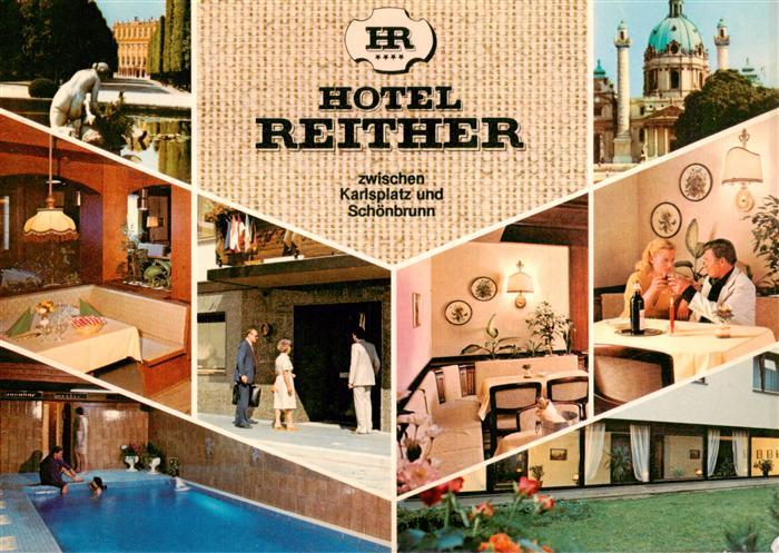 Wien AT Hotel Reither Gastraeume Eingang Hallenbad