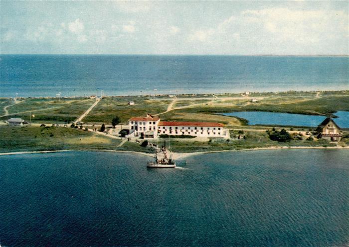 Heiligenhafen Ostseebad Steinwarder mit Duenenhotel Fliegeraufnahme