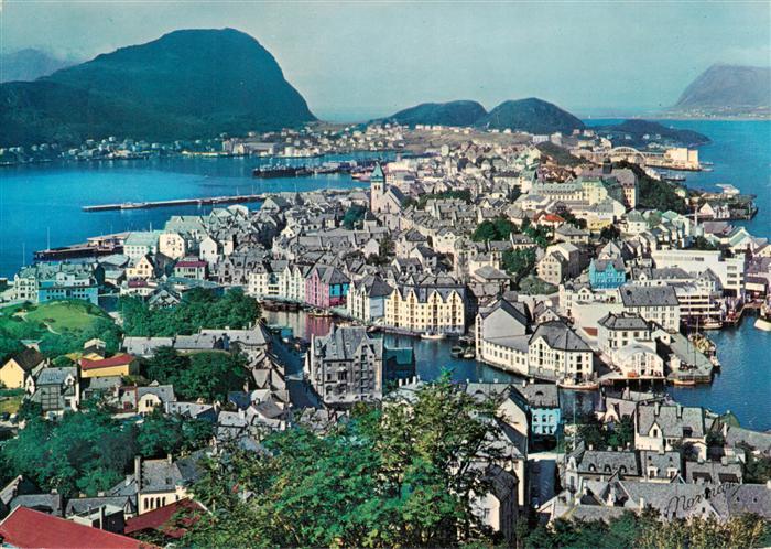 Alesund Fliegeraufnahme