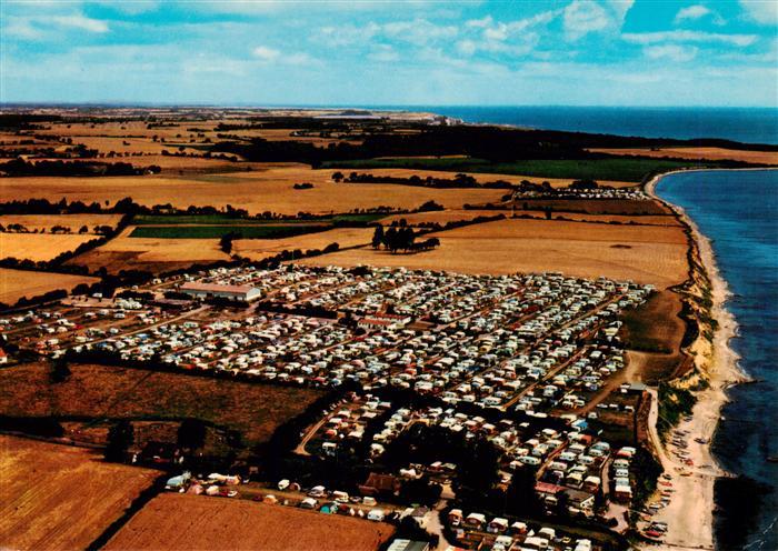 Kleinwaabs Campingplatz Heide Fliegeraufnahme