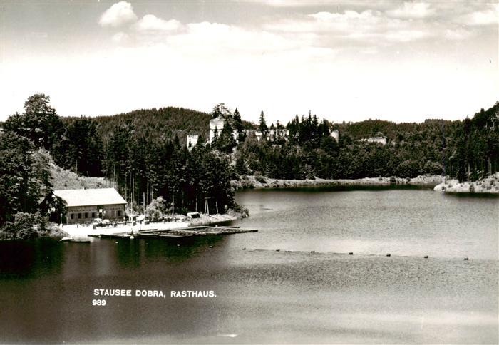 Dobra Stausee Franzen Niederoesterreich AT Rasthaus am Stausee