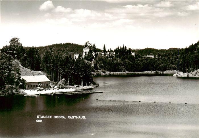Dobra Stausee Franzen Niederoesterreich AT Rasthaus am Stausee
