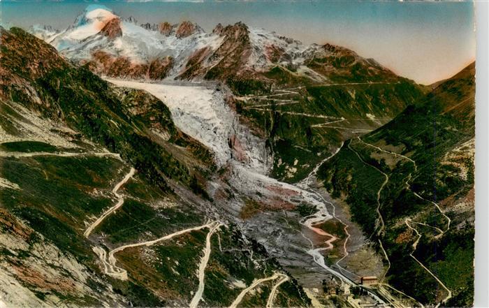 Gletscher Glacier Glaciar Furkastrasse Grimselstrasse
