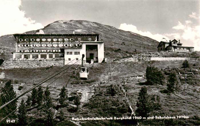 Seilbahn Cable-Car Telepherique Patscherkofelbahn Berghotel Schutzhaus Innsbruec
