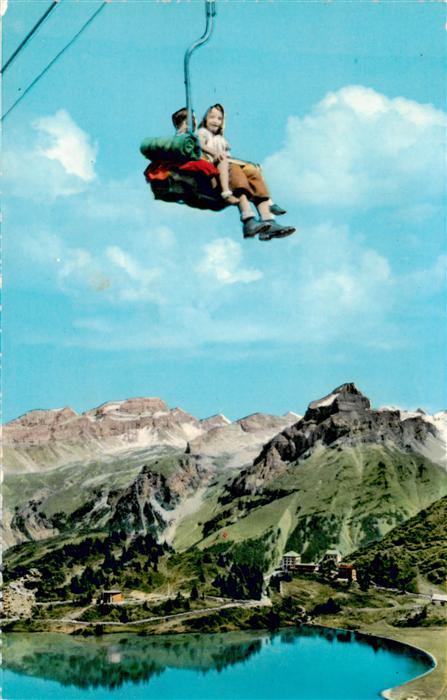 Sessellift Chairlift Telesiege Truebsee Jochpass