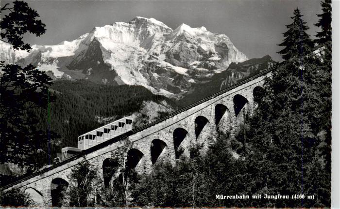 Zahnradbahn Rack Railway-- Muerrenbahn Jungfrau