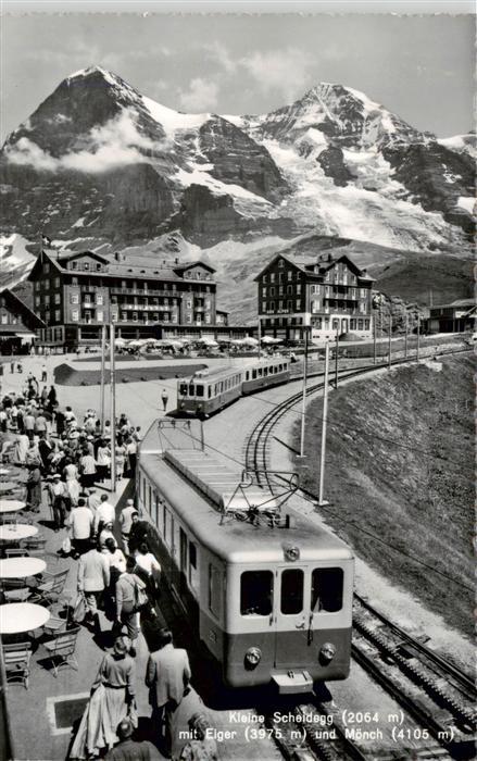 Zahnradbahn Rack Railway-- Kleine Scheidegg Eiger Mönch