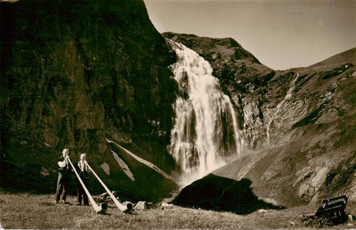 Alphorn Cor des Alpes-- Adeiboden Alphornblaeser Obern Entschligfall