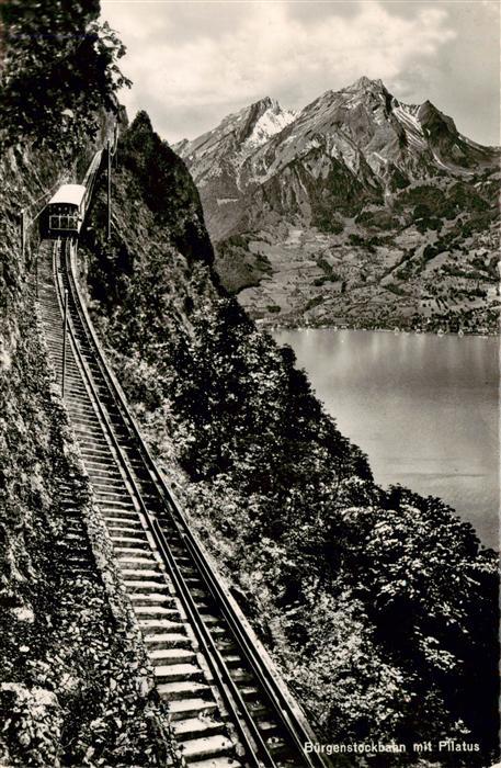 Zahnradbahn Rack Railway-- Buergenstockbahn Pilatus