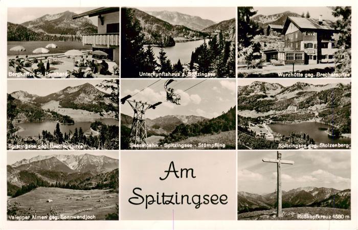 Sessellift Chairlift Telesiege Am Spitzensee Stuempfing