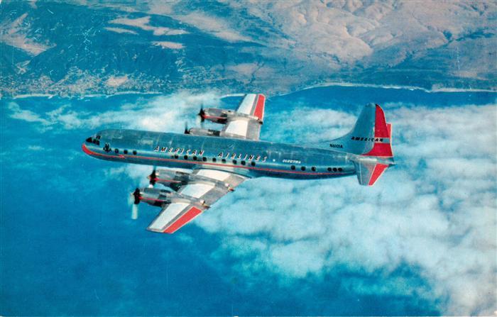 Flugzeuge Zivil American Airlines First Jets across the U.S.A.