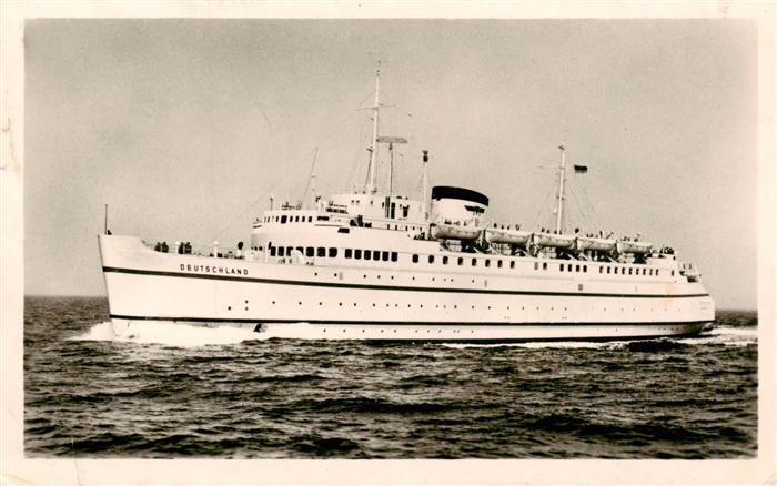 Faehre Ferry Bac Traghetto-- Bundesbahn Hochsee Deutschland