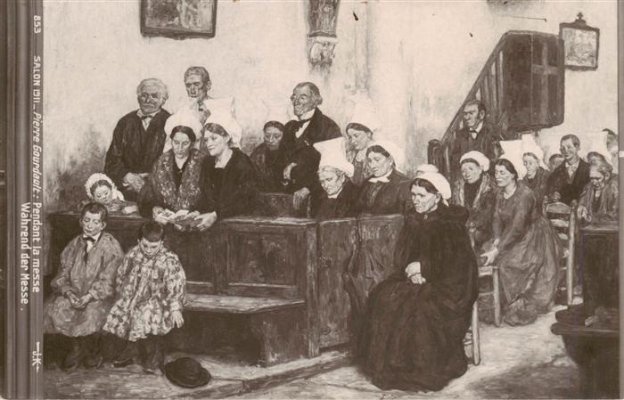 Verlag Salon de 1911 Nr. Waehrend der Messe