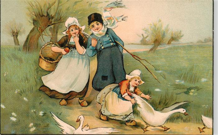 Kinder Child Enfants Ganz Frau Mann Spaziergang