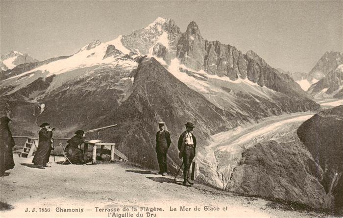Gletscher Glacier Glaciar J.J. Nr. 7856 Chamonix Terasse de la Fl