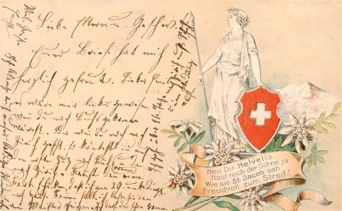 Helvetia Schweiz Heil Dir Helvetia