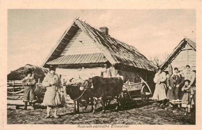 Landwirtschaft Russische-polnische Einwohner