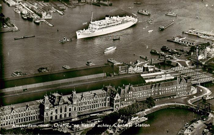 Dampfer Oceanliner Amsterdam MS Oranje