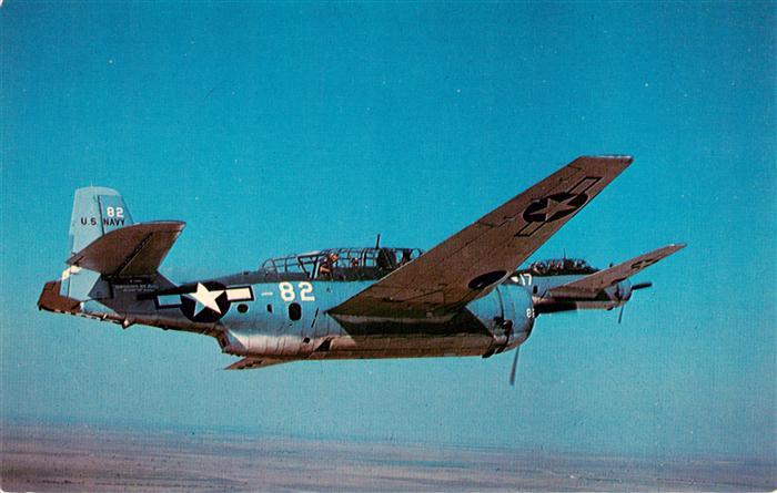 Flugzeuge WK2 Grumman TBM Avenger U.S. Navy s Standart Torpedo Bomber