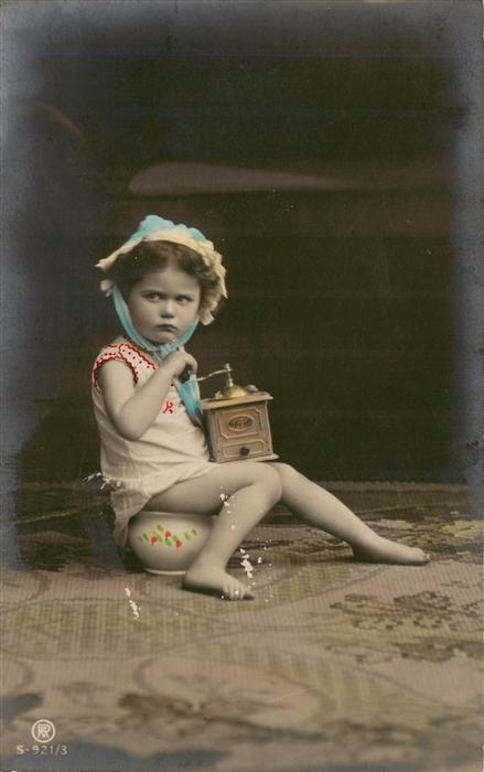 Foto RPH Nr. S.921/3 Kind Topf Mädchen