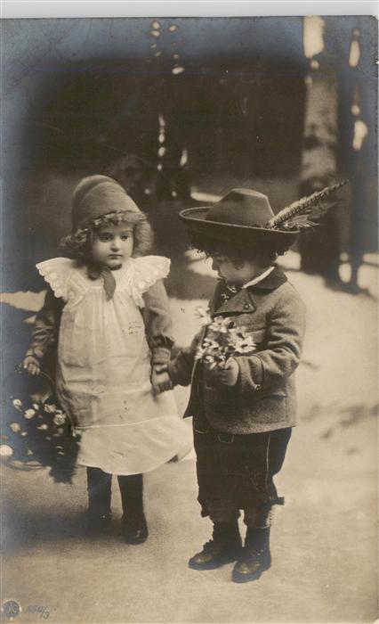 Foto DLG Nr. 150/3 Kinder Junge Mädchen