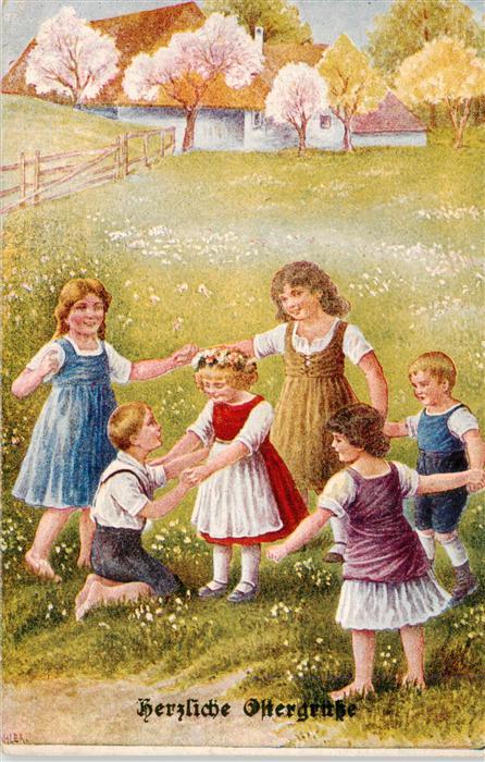 Verlag BKWI Verlag B.K.W.I. Nr. 4599-6Ostern Kinder