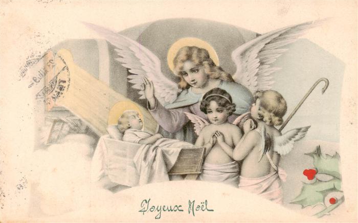 Verlag Vienne V.K. 5037 Engeln Joyeux Noel