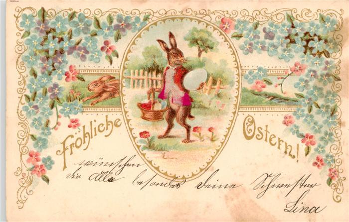 Ostern Easter Paques Pasqua Hase Ei