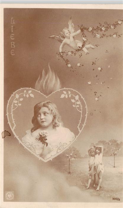 Foto NPG Nr. 500/2 Liebe Engel Kind
