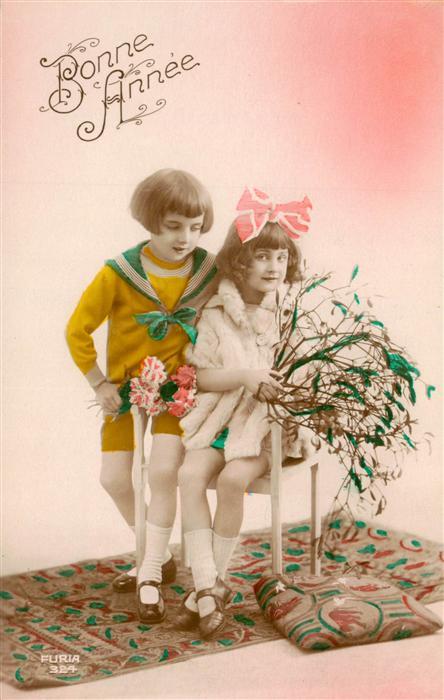 Foto FURIA Nr. 324 Bonne Annee Kinder