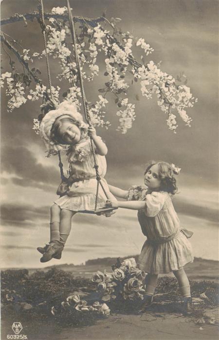 Foto AMB Nr. 60325/5 Kinder Schaukel