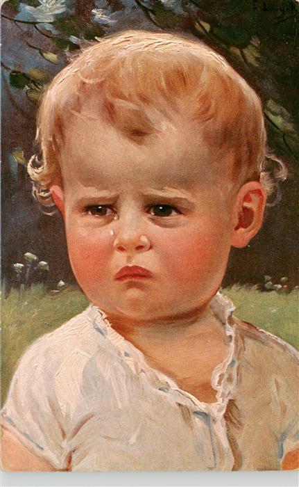 Kuenstlerkarte T.S.N. 1112 Baby