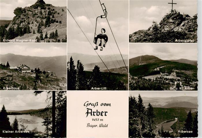 Sessellift Chairlift Telesiege Arber Bayer. Wald