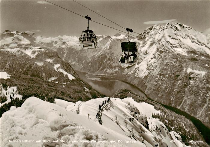 Sessellift Chairlift Telesiege jennerseilbahn Koenigsee