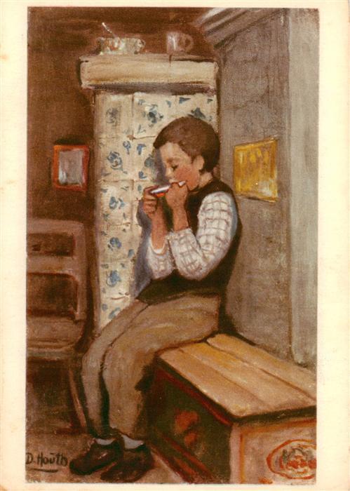 Hauth Trachsler Kuenstlerkarte Sonntag Nachmittag
