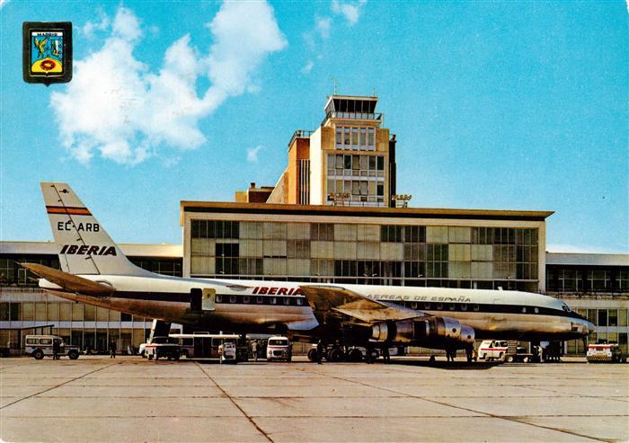 Flughafen Airport Aeroporto Madrit Iberia EC ARB