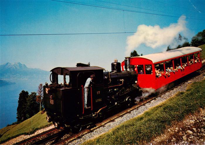 Zahnradbahn Rack Railway-- Vitznau Rigi Bahn