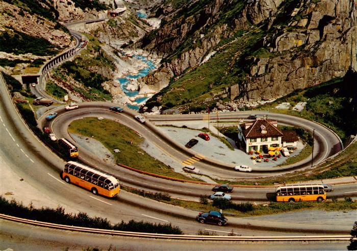 Postbus Omnibus Gotthardstrasse Schoellenen
