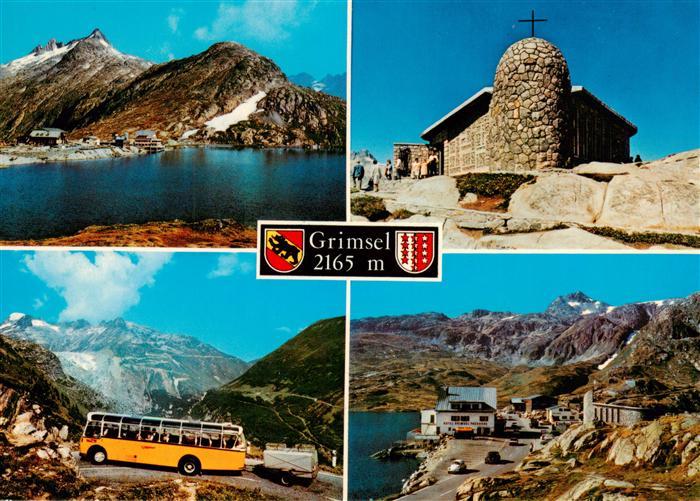 Postbus Omnibus Grimselpass Wallis-Bern