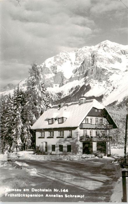 Ramsau am Dachstein Schladming Obersteie Pension Schrempf Winterlandschaft Alpen