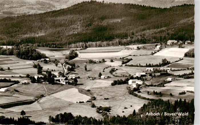 Asbach  Drachselsried Bayerischer Wald Fliegeraufnahme