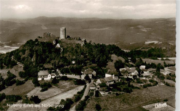 Nuerburg Eifel Adenau Rheinland-Pfalz Fliegeraufnahme