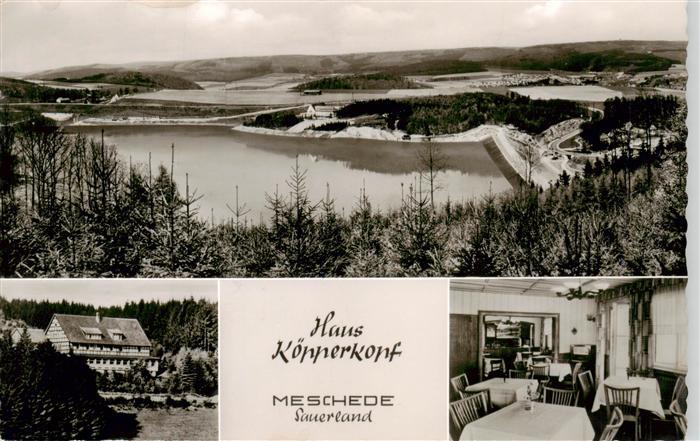 Meschede Haus Koepperkopf Jugendgesundungsstaette der DAK Landschaftspanorama Se
